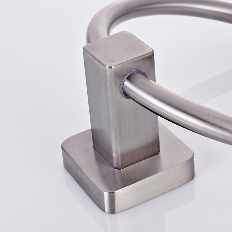 Rovate Badkamer Handdoek Ring 304 Rvs Wc Wall Mount Ronde Handdoek Houder