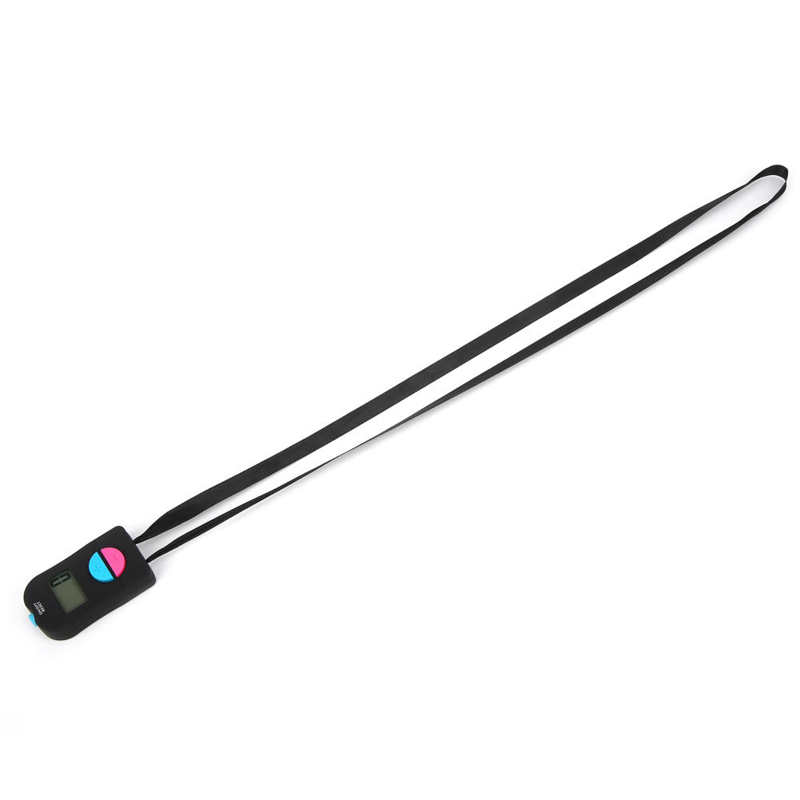 Digital Electronic Counter Electronic Hand Tally Battery Compact WIth Voice Prompt 2.4*1.4 inches /Rope 19.6 inches