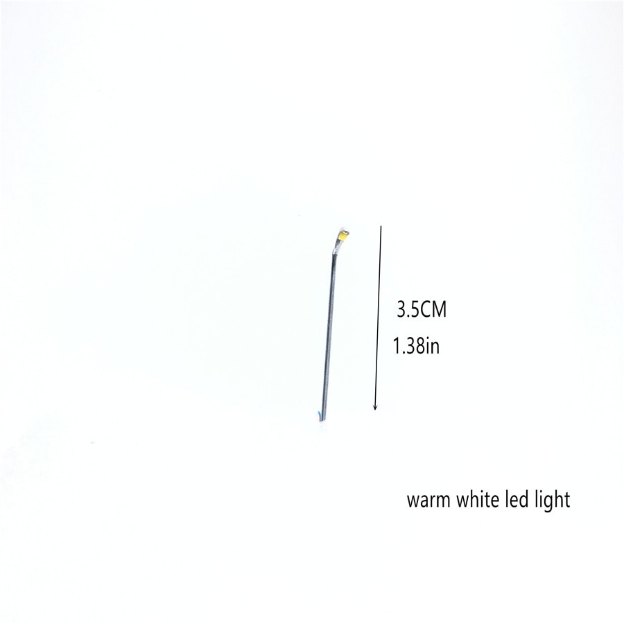 20 Stks/partij 1:300 Schaal Lantaarnpaal Straat Licht Miniatuur Koperen Licht Voor Scène Trein Layout