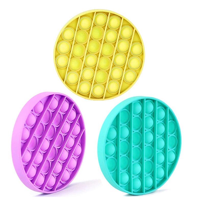 1x Push Pop Pop Bubble Sensory Fidget Toy Stress Relief Special Needs Silent Classroom EIG88