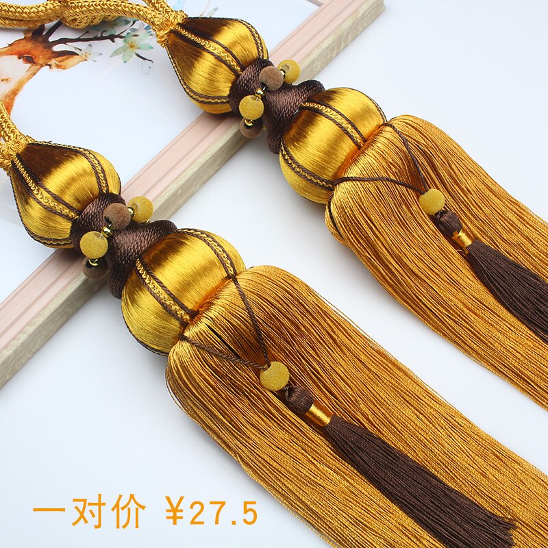 Gordijn Bandage Gordijn Kwastje Eenvoudige Moderne Opslag Gordijn Touw Haak Bandage Lace-Up Trekkoord Decoratieve Ballen