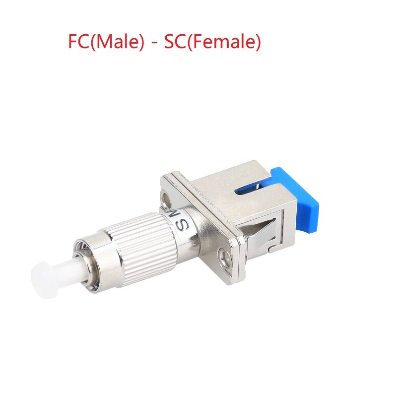 SC/ST/FC/LC UPC/APC Fiber Optic Adapter/Connector Single/Multi mode Female to Male SM 9/125 Hybrid Adapter: FC-SC SM