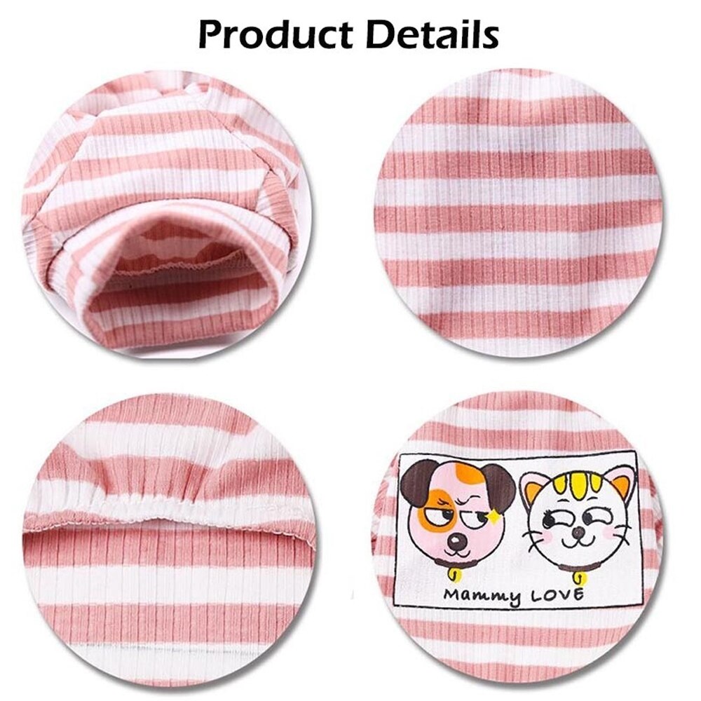 Hond Pyjama Pet Lente En Zomer Puppy Jumpsuit Home Service Huisdier Kleding Kat Kleding Pyjama Combinaiso