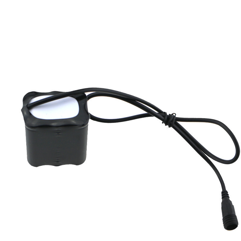 12000mAh 8.4V 18650 Battery Pack Bike Light Battery 6*18650 Lithium Ion for Bike Bicycle Flashlight Headlamp Accessories