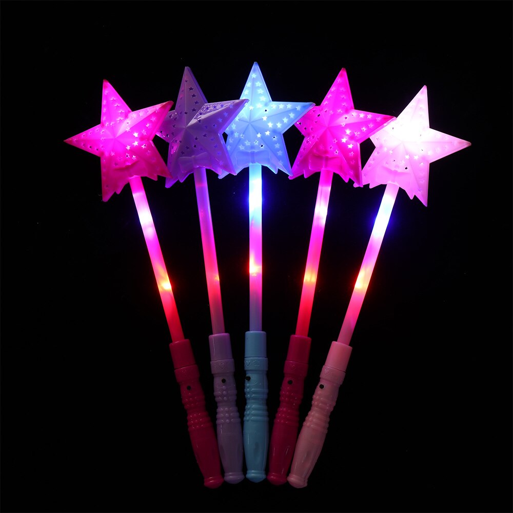 Bâton lumineux clignotant dessin animé | de dessins animés pour enfants, accessoires de fête de Concert, jouets électroniques lumineux amusants, de noël du nouvel an