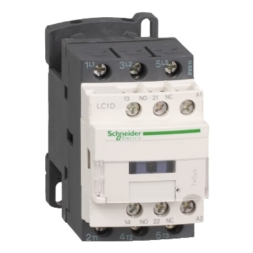 LC1D12 LC1D12M7 LC1D12M7C TeSys D contactor - 3P(3 NO) - AC-3 - <= 440 V 12 A - 220 V AC coil