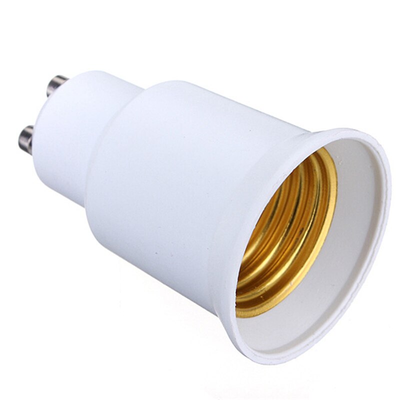 Jiguoor GU10 om E27 Base LED Light Bulbs lampenvoet Adapter Adapter Socket Converter Plug Extender