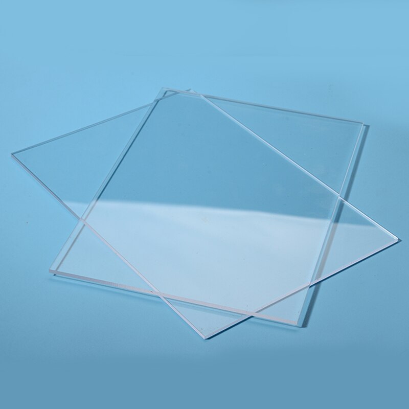 2pcs Generic Acrylic Transparent Cutting Plates Replacement Pad About 155mm*225mm*3mm For Embossing Machine Board Mat Plate