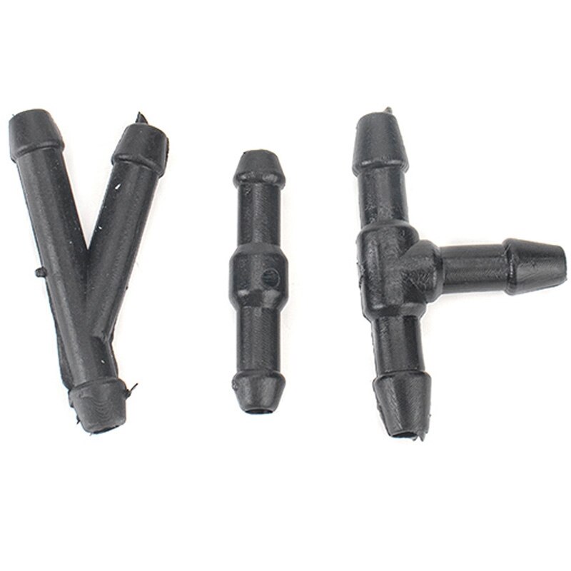 Windshield Hood Nozzle 3 Hole Car Windshield Washer Wiper Water Spray Nozzle Set for Chevrolet Cruze 94556605