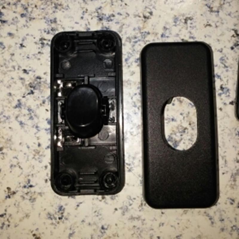 Mayitr 5pcs/lot ON/OFF Inline Switch Black Inline Table Lamp Desk Light Cord Cable Switch 110-250V