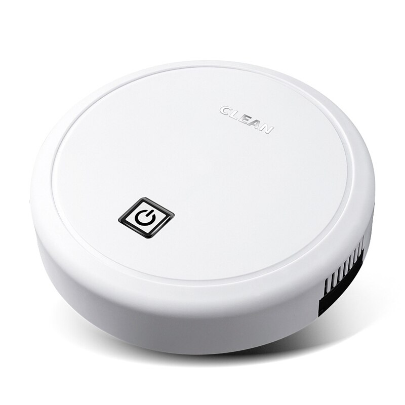 Automatic USB Charging Wireless ing Robot Vacuum Cleaner Cordless Vaccum Robot Carpet Robots Mop Robot: White