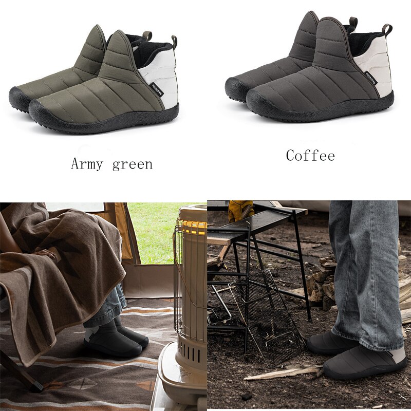 Naturehike Outdoor Camping Winter Warme Schoenen Winddicht Pluche Schoenen Indoor Katoen Schoenen Voor Camping Picknick Vrouwen Man NH20FS046