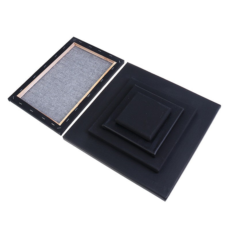 Blank Square Artist Canvas For Oil Painting Wooden Board Frame For Primed Oil Acrylic Paint 1pc