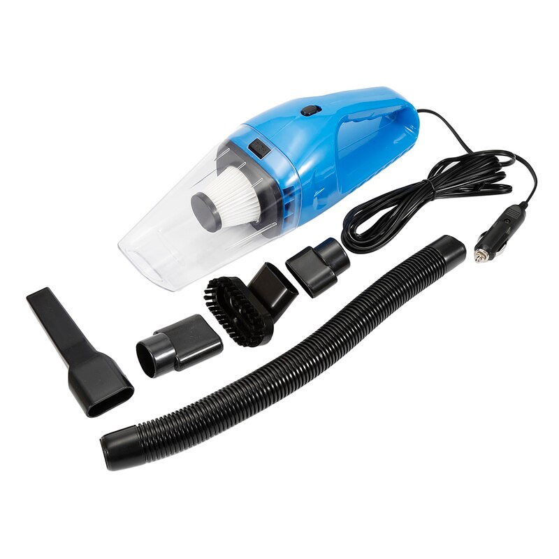 Super Car Auto 12v Vacuum Car Cleaner High Power Wet Dry Handheld Portable Vacuum Strong Suction Cleaner Great Vent Cleaner