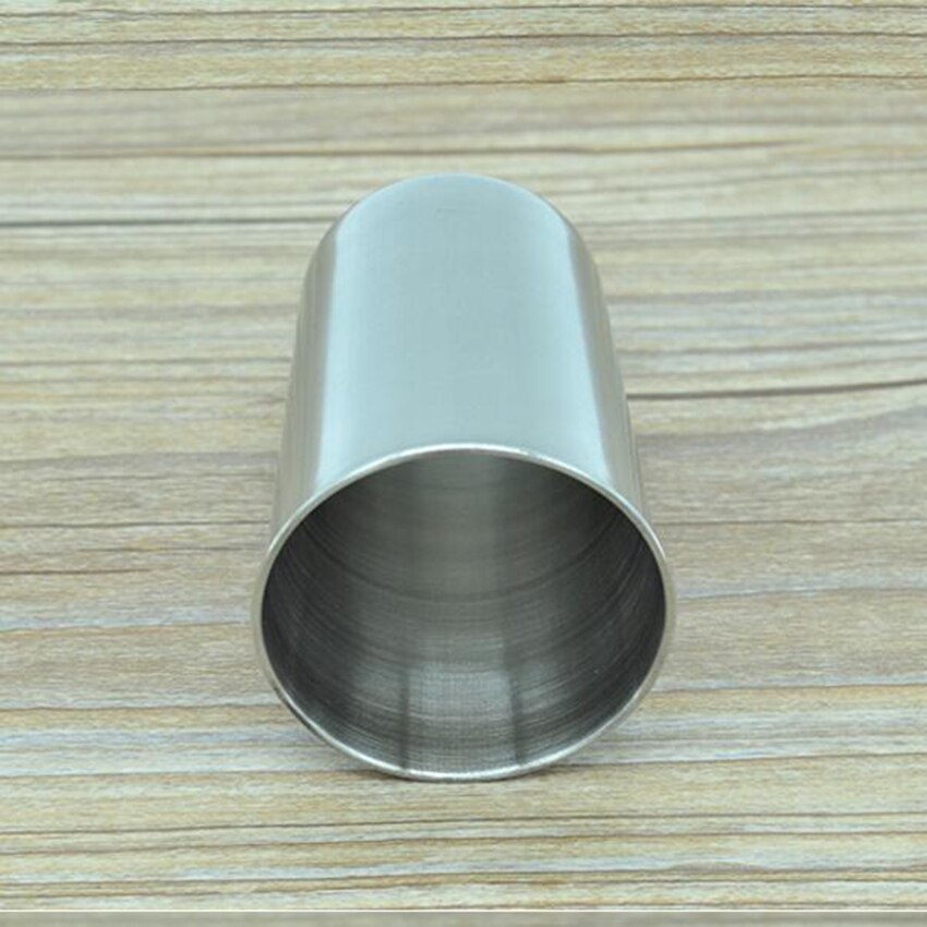1pc 180ml dricksglas snapsglas i rostfritt stål koppar vinöl whiskymuggar utomhusresekopp 6*8.5cm