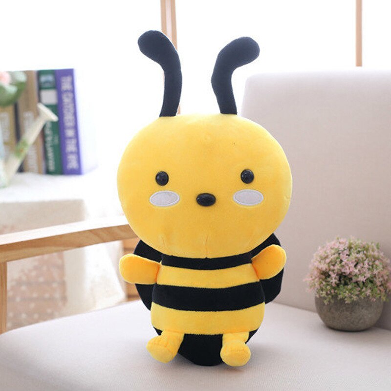 20 "25's 30's 45's 60's 80CM Nette Kleine Biene Puppe Gefüllte Weichen Insekten Puppe plüsch Spielzeug Klassische Spielzeug Für Mädchen