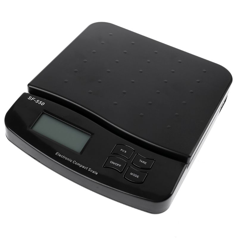 25kg/1g 55lb digitale postweegschaal tafelmodel pakket brief postzegel elektronische weegschaal lcd-achtergrondverlichting