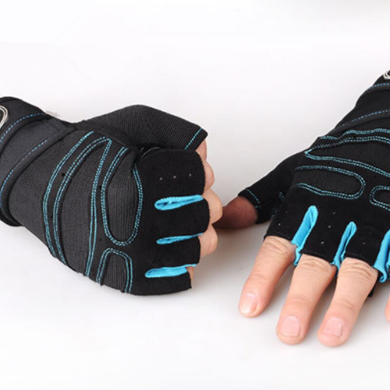 Luvas de ginásio de fitness luvas de levantamento de peso treinamento de construção do corpo esportes exercício esporte treino luva para homem feminino m/l/xl #2