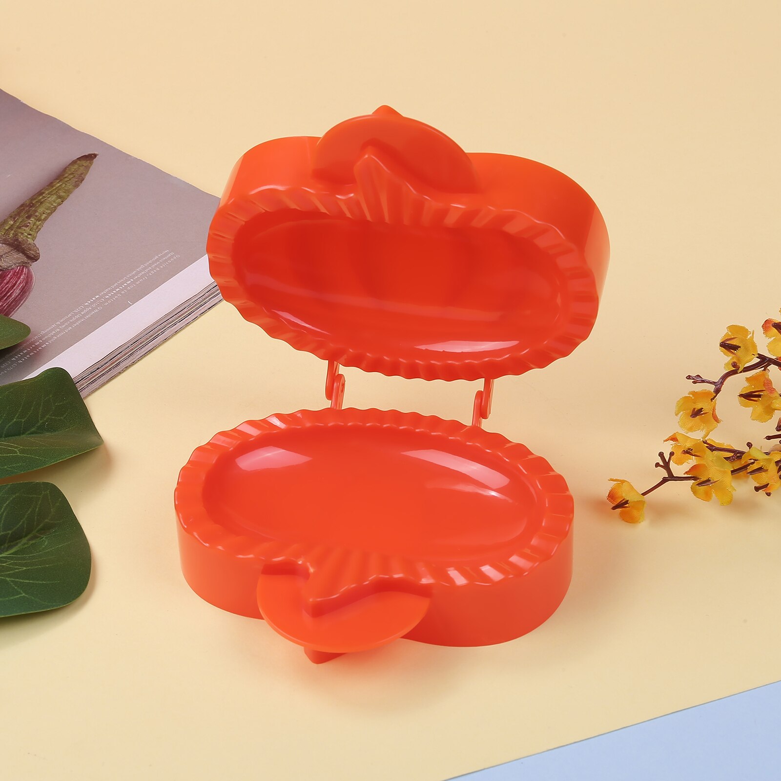 Hand Pie Molds Set Cookie Cutters with Apples Pumpkins Acorn Shape Halloween Dough Press Mold Tools