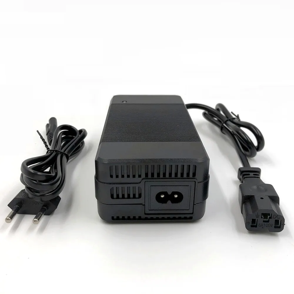 36V Ladegerät Ausgang 42V4A Schnelle ladung Lithium Batterie Ladegerät Li ionen Ladegerät Für 36V 10S Batterie mit Lüfter DC GX16 RCA Stecker