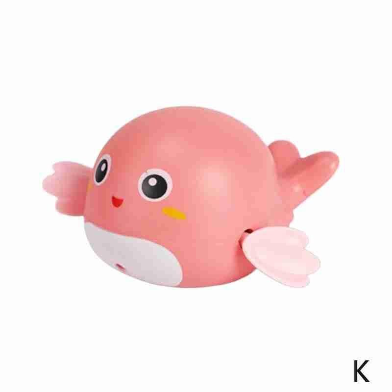 1Pcs Bad Wind-Up Speelgoed Leuke Cartoon Krab Pinguïn Walvis Water Walvis Baby Water Speelgoed Pinguïn Bad Baby baby Speelgoed Speelgoed Voor Kinderen C0W1: K