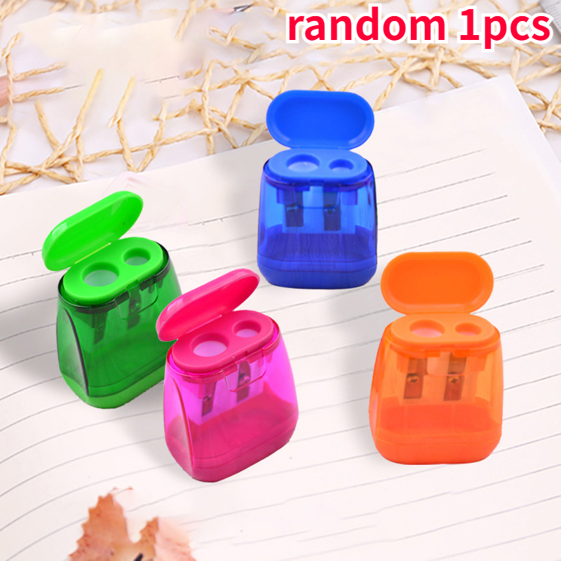 Multifunctional 4 Holes Charcoal Pencil Sharpener Long Lead Core Art Drawing Sketching Pencils Manual Sharpener Drawing Supplies