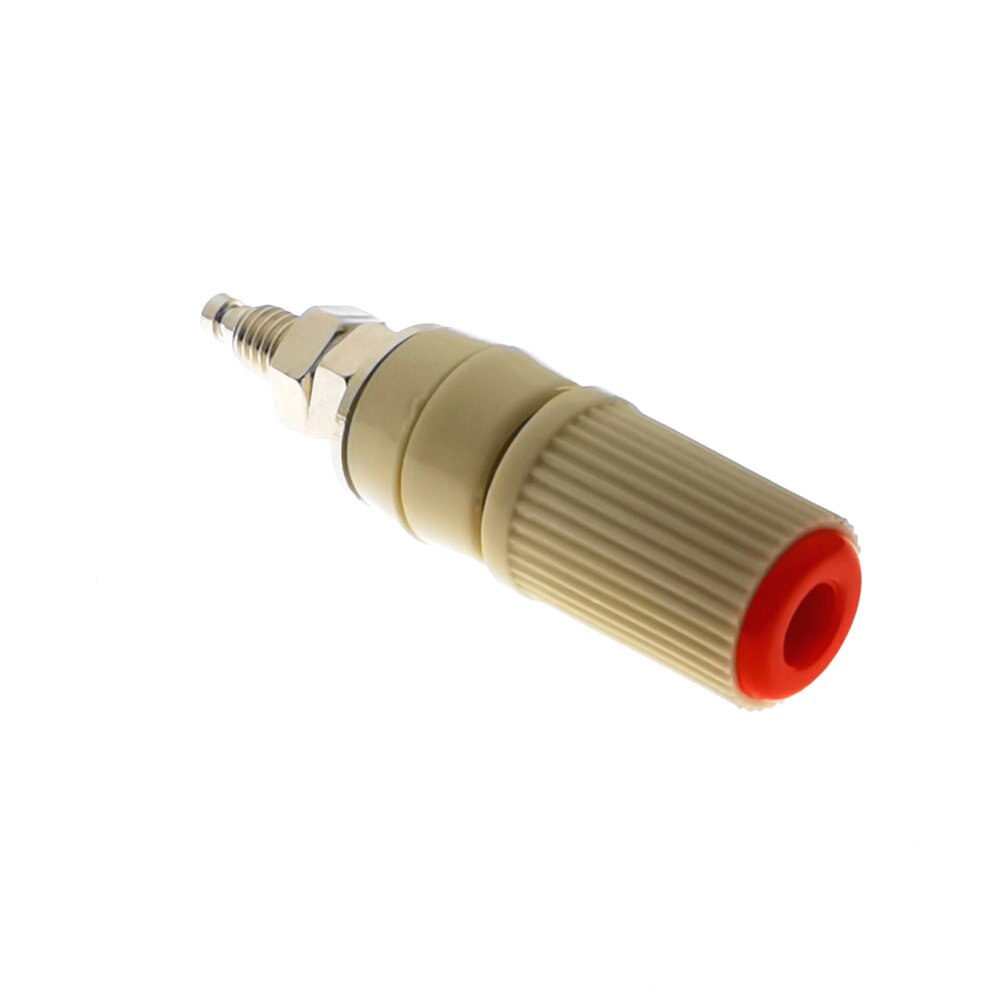 1 st 30a kontakter förstärkare terminal bindande post banan högtalare plug jack adapter uttag: Röd