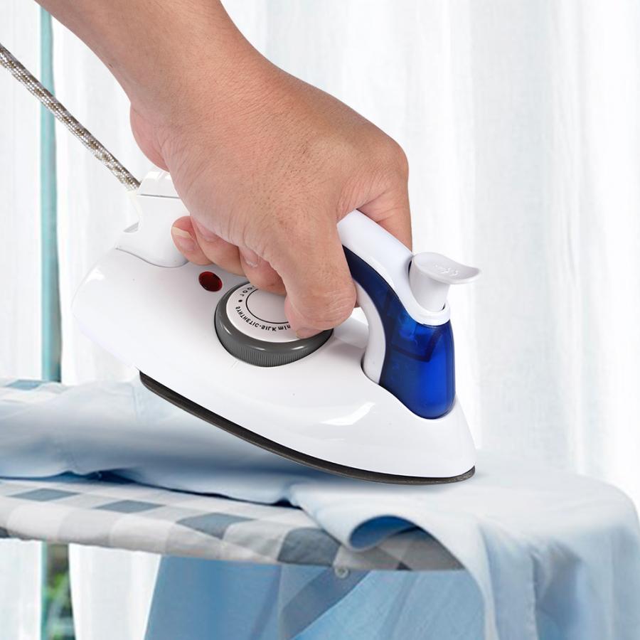50/60Hz Foldable Steam Iron For Clothes Compact Handheld Steam Travel Iron Temperature Control EU/US Plug Steamers 220V 110V