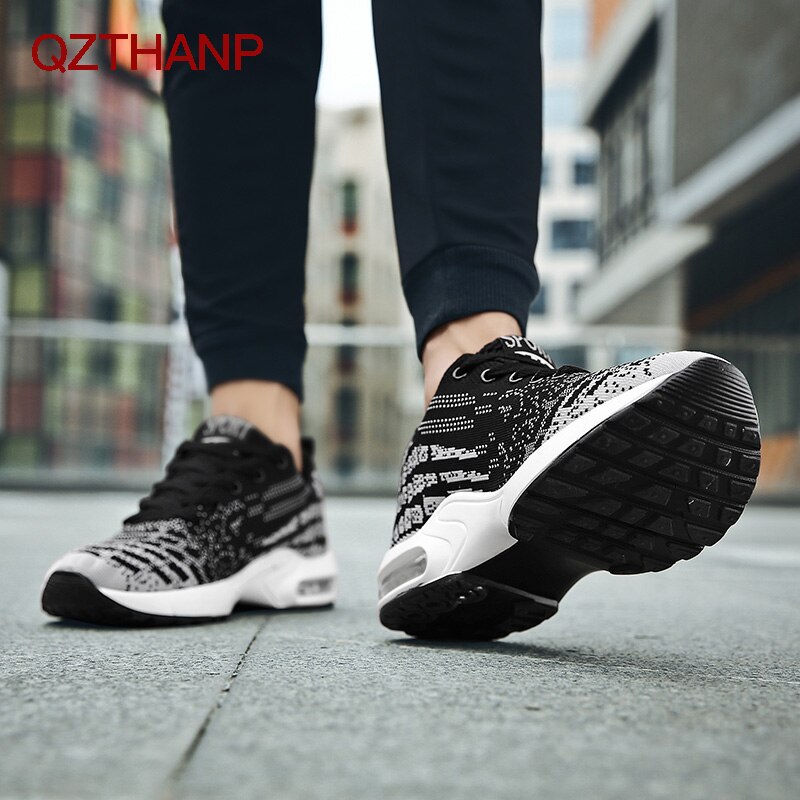 Cushioning Outdoor Sneakers Men Shoes Trainers Breathable Moccasin Krasovki Casual Man Adult Shoes Zapatos Size 39-44