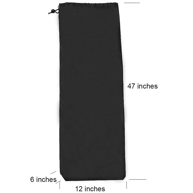 Top 110cm lang skateboard taske oxford stof skateboard taske 43 tommer skateboard bæretaske skulder rejse longboard rygsæk f