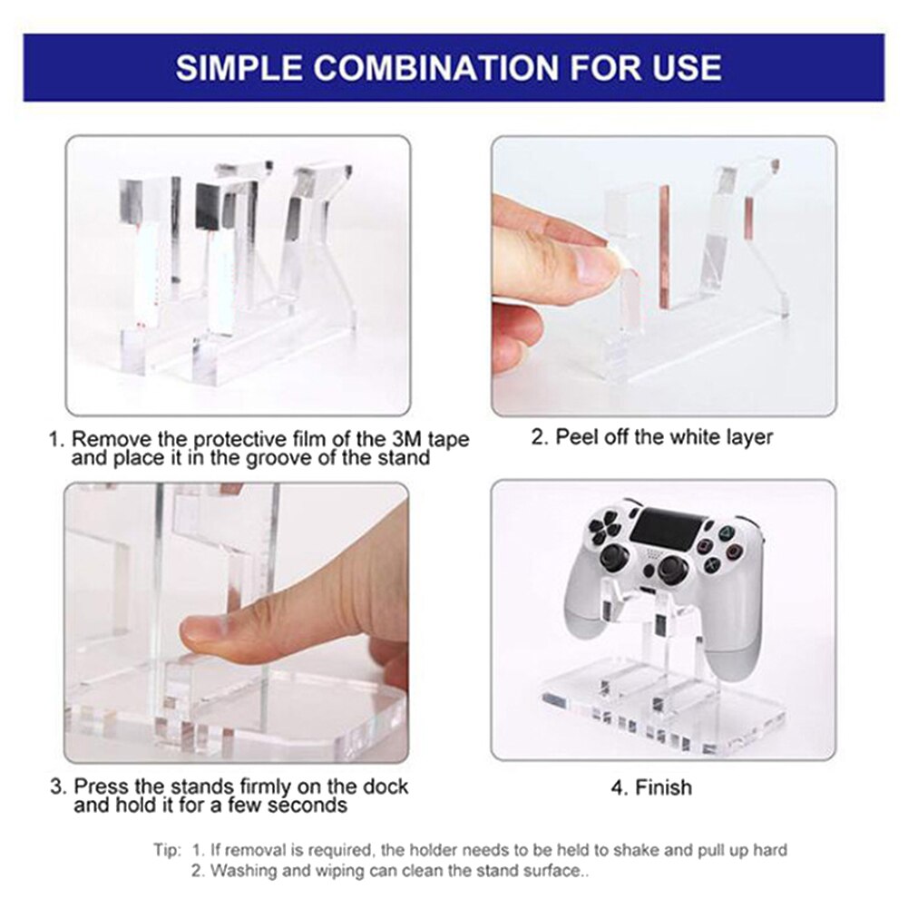 Controller Holder – 2 Tier Universal Aluminum Display Stand Accessories PC