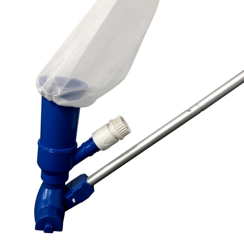 Pool Spa Pond Mini Jet Vac Vacuum Cleaner W/ Brush Bag And 4' Pole For Cleaning A Spa Pond Fountain Above-ground Spasher Pools