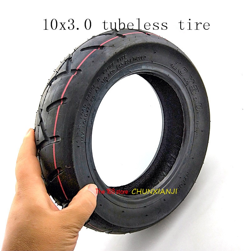 Gute Qualität10x3.0 10x3,00 Elektrische Rolle schlauchlos Vakuum Reifen 10*3,0 Rolle Vakuum Reifen 10 Zoll Erweiterung und verdickung Reifen