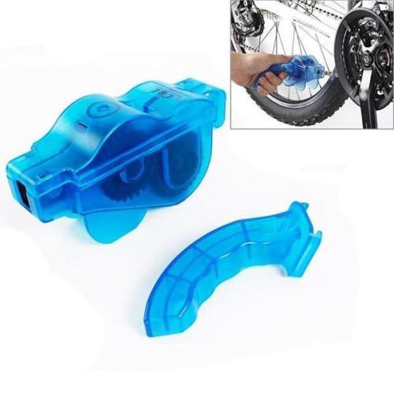 Portable Bicycle Chain Cleaner Set Bike Cycling Clean Brushes Scrubber Wash Tool Kits Mountain Road BIke Cleaning