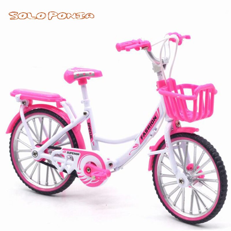 Mini Vinger Road Mountain City Fiets Speelgoed Leuke Metalen Fietsen Model Fiets Tech Decor Uitstekende Bmx Speelgoed Voor Kids 0818: city bike pink