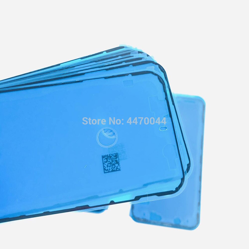 10pcs Cornice Impermeabile Autoadesivo Adesivo Colla del Nastro per il iPhone XS Max XR X Frontale Pre-Cut Colla anteriore Dello Schermo LCD Nastro Telaio