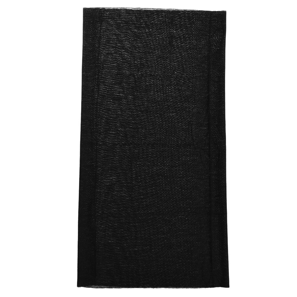 1pc Black Bandana Men Women Neck Half Face Mask Cycling Solid Color Scarf Neck Bandanas Ski Sport Hiking Scarves: Default Title