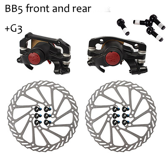 SRAM – frein à disque avant et arrière Avid BB5 BB7, pour vtt, frein de traction de ligne de vélo de montagne G3 160MM, pièces de cyclisme: BB5 Front Rear G3