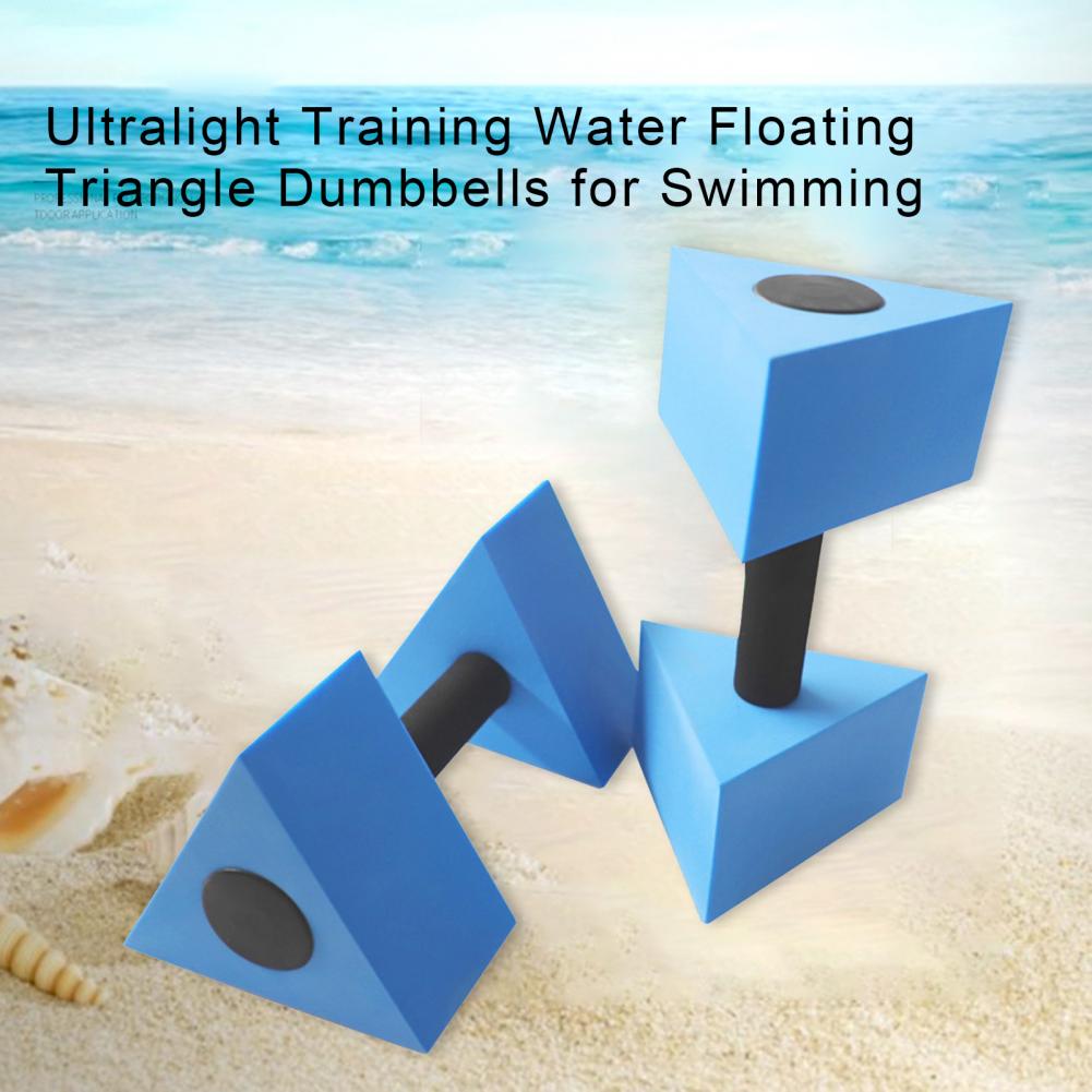 Kompakte 1 Paar Mini Ultraleicht Wasser Schwimm Hanteln EVA Kleine Hanteln Einfach zu Bedienen für Körperliche Fitness