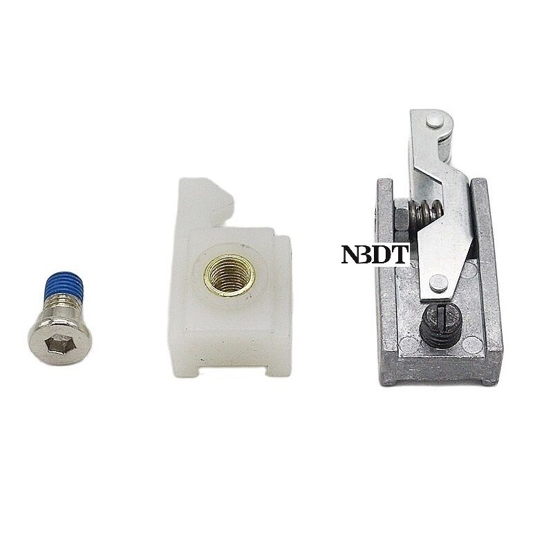 Zinc Spring Loaded Doorstop With Nylon Catch Hook For Conceal Door Closer Replacement Arm Bar Track Rail Sliding