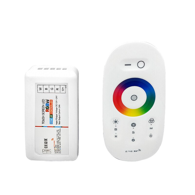 RGB/RGBW LED Controller 2.4G Wireless RF Touch Remote Control / WiFi APP Control For 5050 RGBW/RGB LED Strip: RGBW