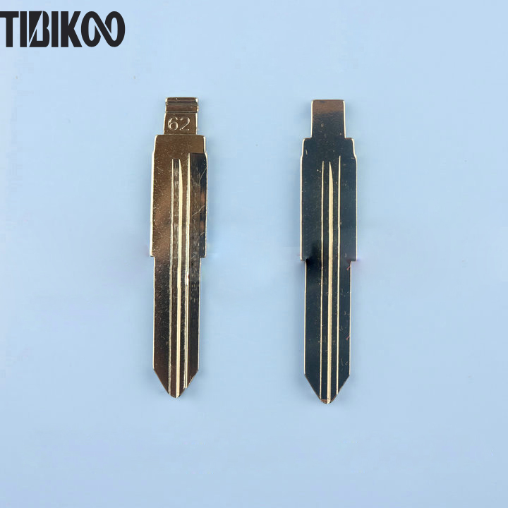 NO.1 62 Vervangende Sleutel Blade voor Mitsubishi QQ3 Linkerkant Groef