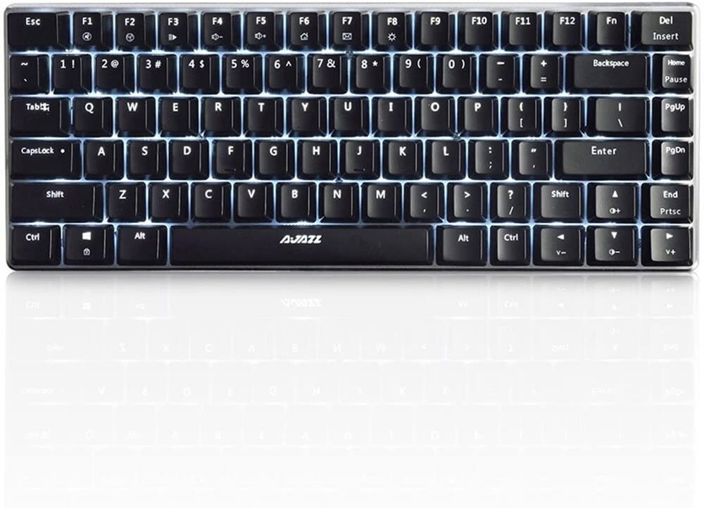 Game mechanical keyboard computer notebook mechanical keyboard wired Russian/English layout RGB color backlight: A