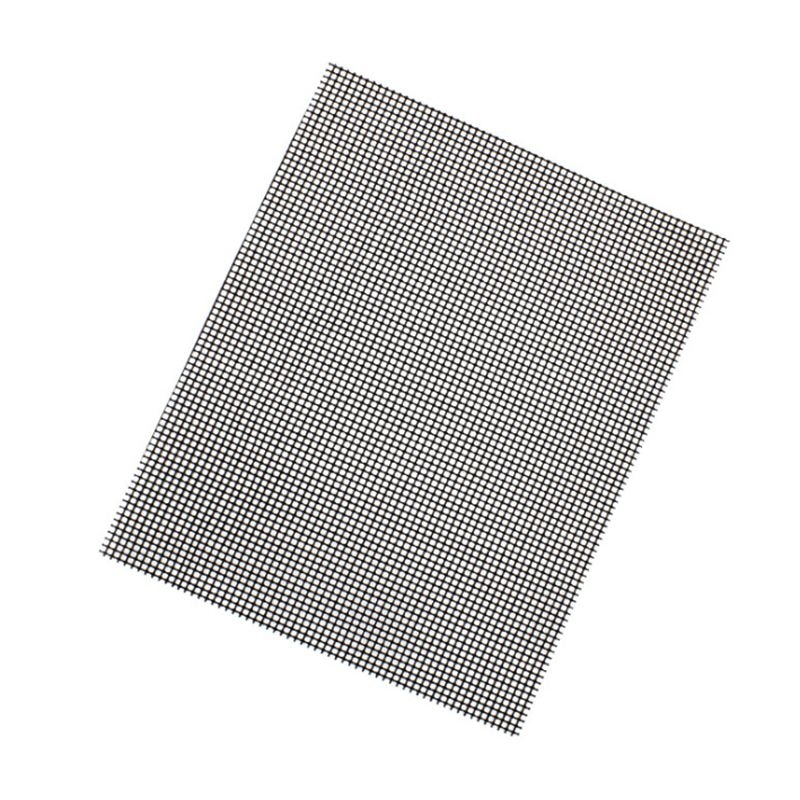 4 Pcs Non Stick BBQ Grill Mesh Reusable Grilling Net Barbecue Mat portable for outdoor Grilling Cooking Baking Barbecue 40 x 33c