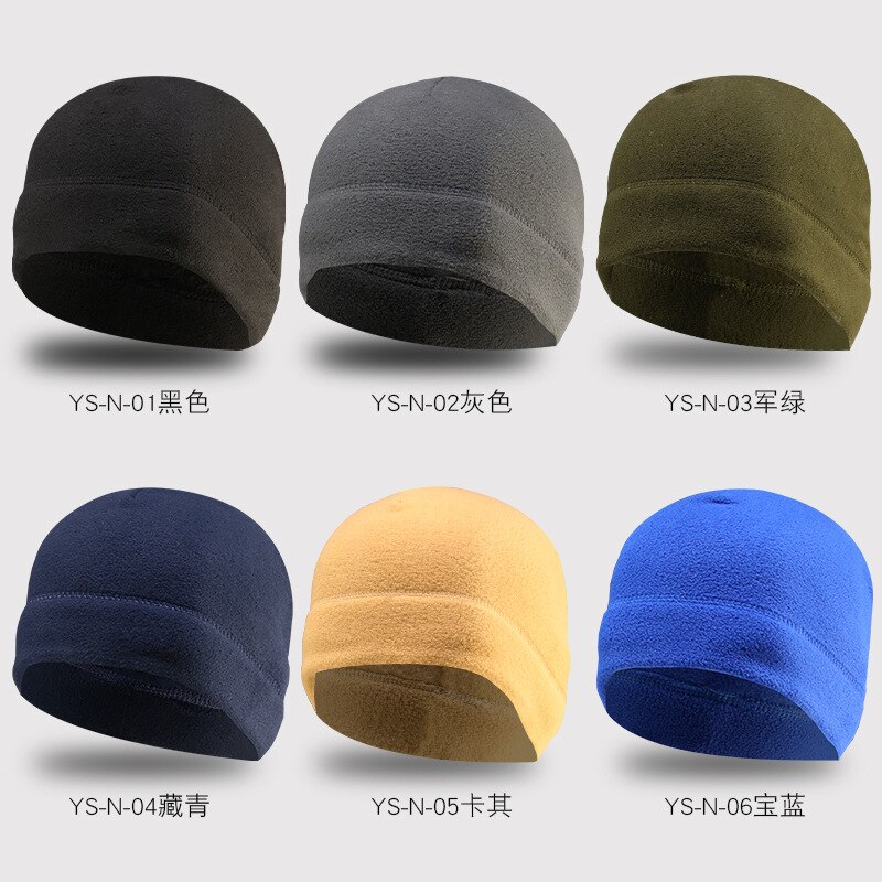 Casquette polaire extérieure, automne hiver laine mélanges doux bonnet tricoté hommes femmes chapeaux Ski casquettes bonnets couleur unie 12 couleurs