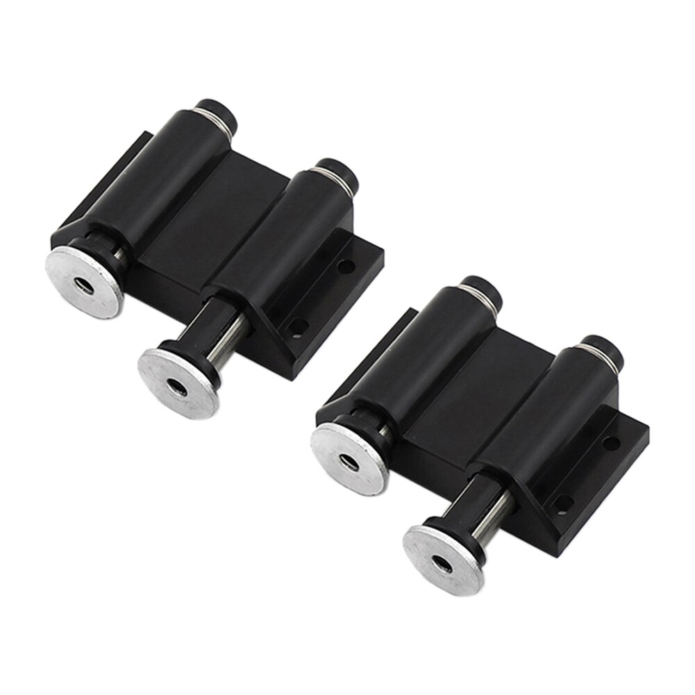 2 Sets Black Sliding Door Rollers For Furniture Cabinets & Wardrobes