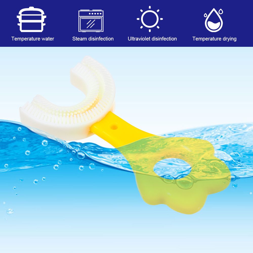 Kat Klauw U-Vorm Kinderen Kids Mondhygiëne Tandenborstel Tand Poetsen Schoonmaken Tool