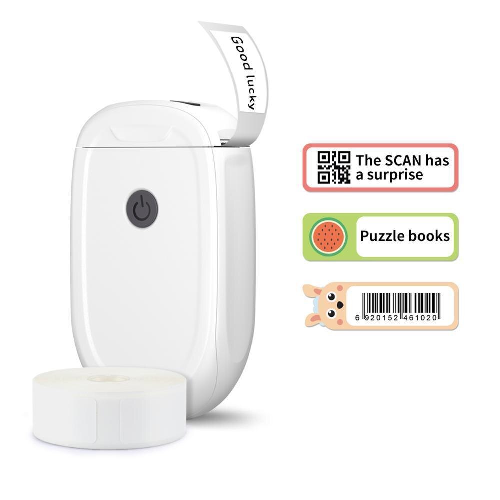 P11 Bluetooth Label Printer Handheld Draagbare Bluetooth Mini Kleine Thuis Thermische Prijs Sticker Barcode Office Tool
