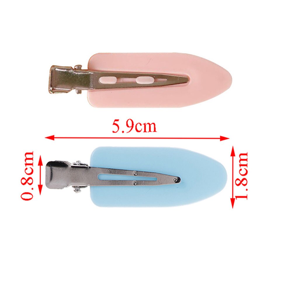 1/4 sztuk bez zginania bez szwu spinki do włosów z boku grzywka Fix Fringe Barrette spinki do włosów makijaż mycie twarzy akcesoria kobiet dziewczyn stylizacji