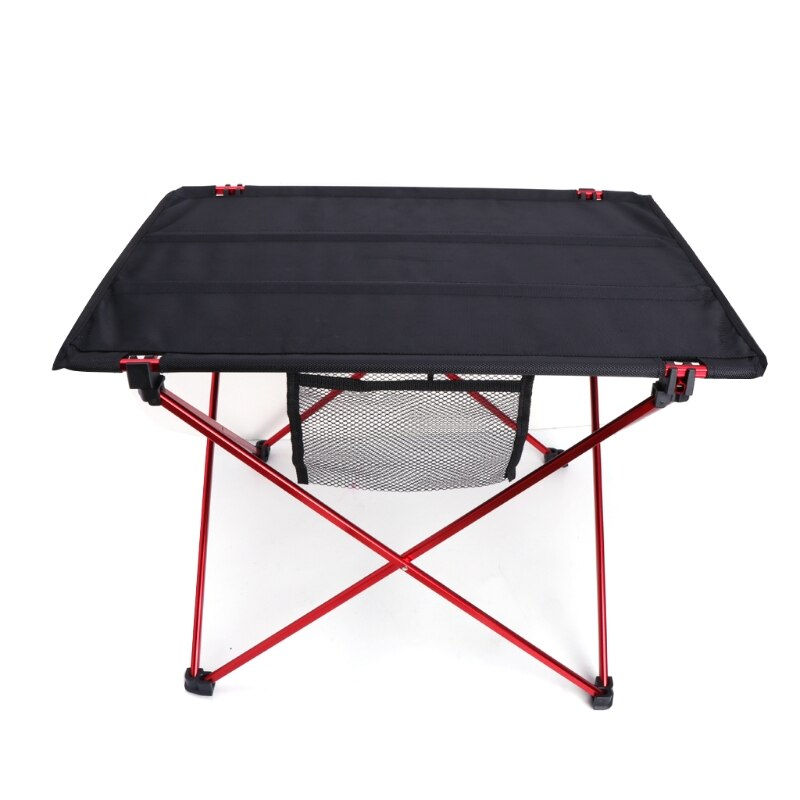 Udendørs foldbart ultra-let aluminiumslegering bærbart camping picnicbord